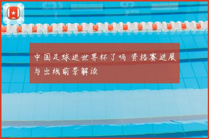 中国足球进世界杯了吗 资格赛进展与出线前景解读
